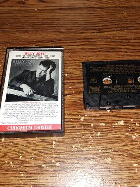 Billy Joel Greatest Hits I and II on cassette (CBS Records, Canada, 1983)
